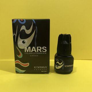 ICONSIGN-OFFICIAL MARS EYELASH EXTENSION GLUE- 5ML with Free Make Up Pouch