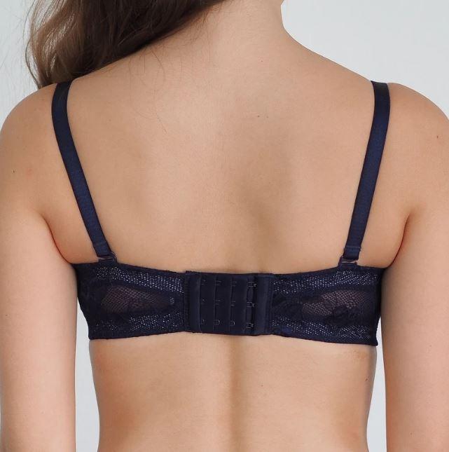 *RESTOCKED* Perk Me Up! Seamless Super Push Up Wireless Bra in Matte Blue