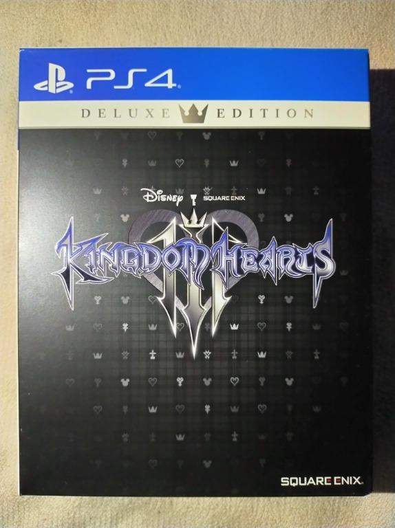 Kingdom Hearts 3 Deluxe Edition Ps4 Video Gaming Video Games Playstation On Carousell