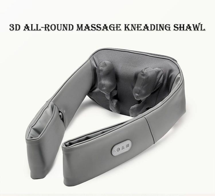 Lefan Leravan Lf Ap017 3d Massage Kneading Shawl From Xiaomi Youpin Rechargeable Cordless Neck 