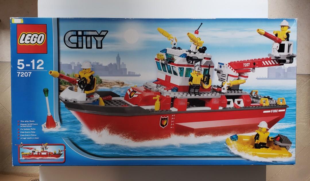 Lego City Fire Boat 77 消防船已絕版 興趣及遊戲 玩具 遊戲類 Carousell