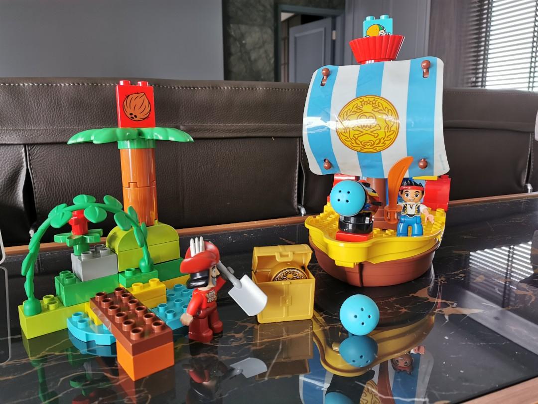 Lego duplo Jake's pirate ship bucky 10514, Hobbies & Toys, Toys & Games on  Carousell