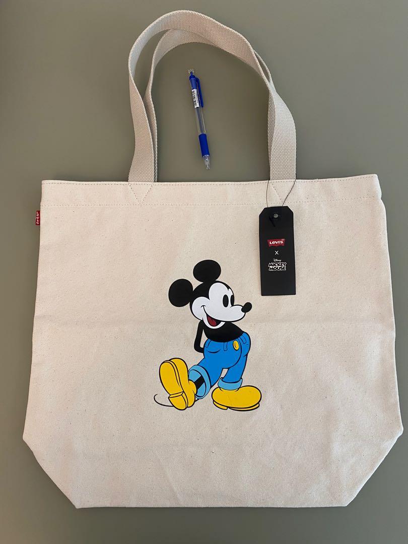 levi's mickey mouse tote bag