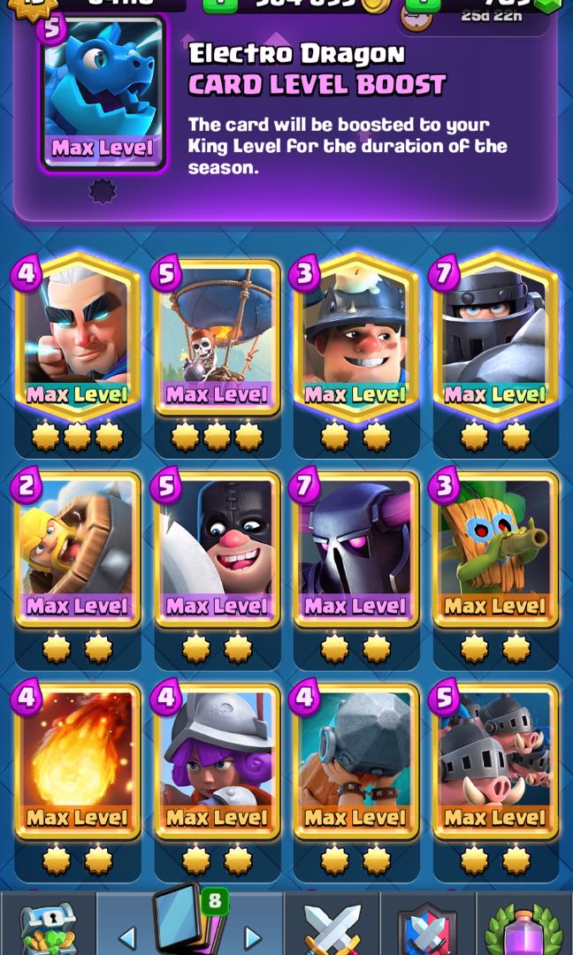 Selling clash royale sales account