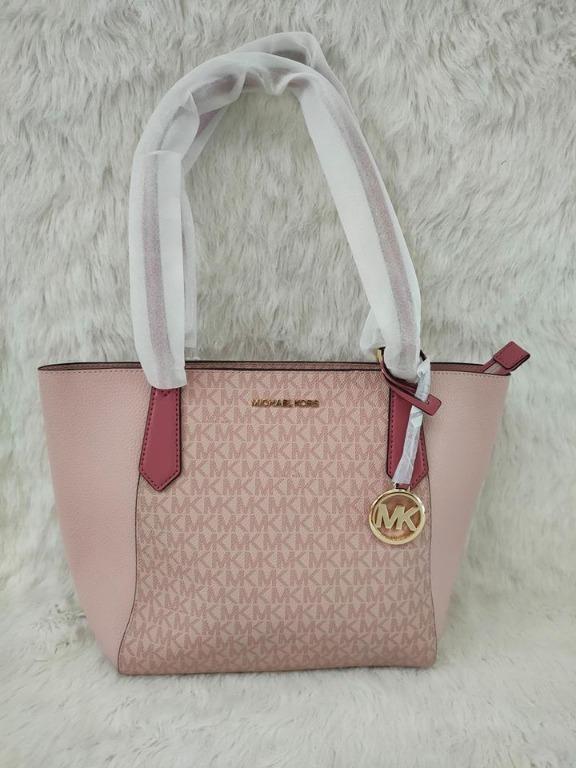 michael kors monogram bag pink