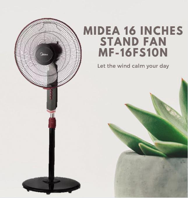 Midea 16 Inches Stand Fan Mf 16fs10n Kitchen Appliances On Carousell