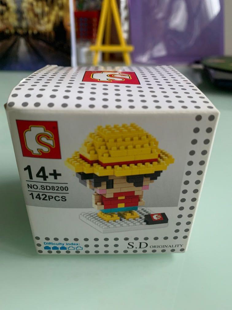 Monkey D Luffy One Piece Nanoblock Hobbies Toys Toys Games On Carousell