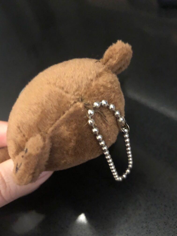 Mr bean teddy keychain, Hobbies & Toys, Toys & Games on Carousell
