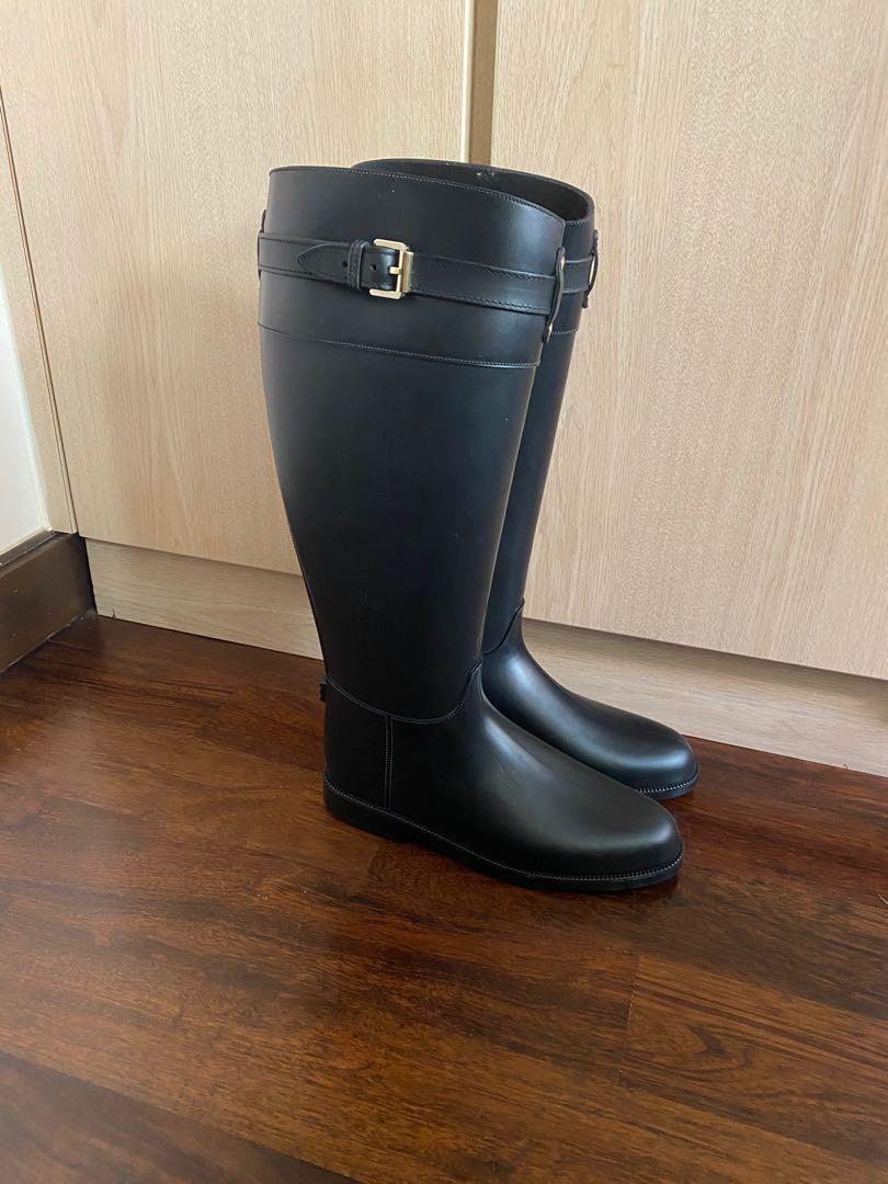 Mulberry Black Rain boots 39 Carousell