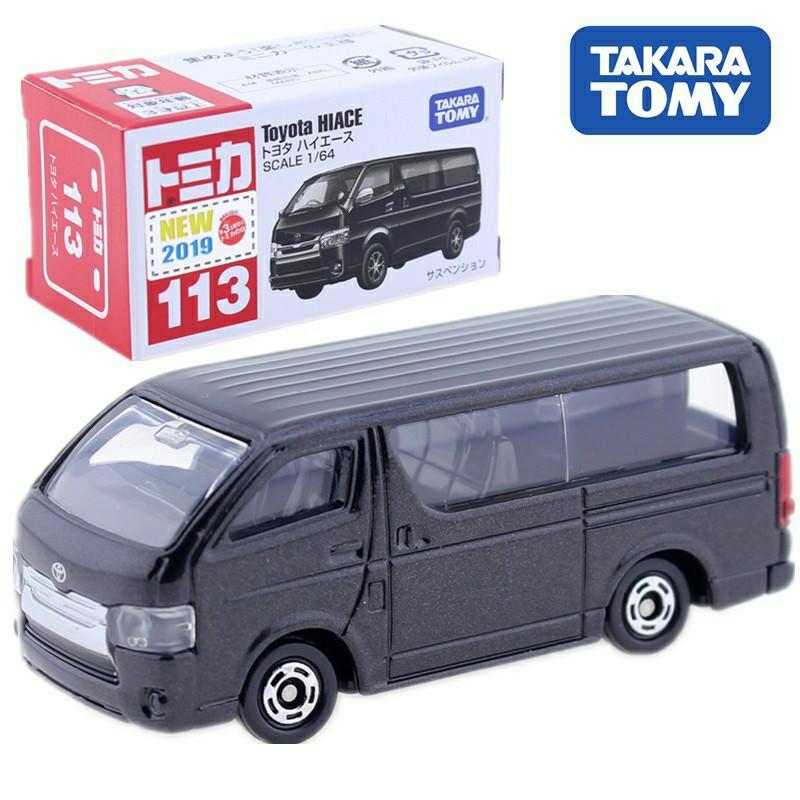 TOMICA 113 Toyota Hiace 1/64 2019 March NEW MODEL TOMY Black A