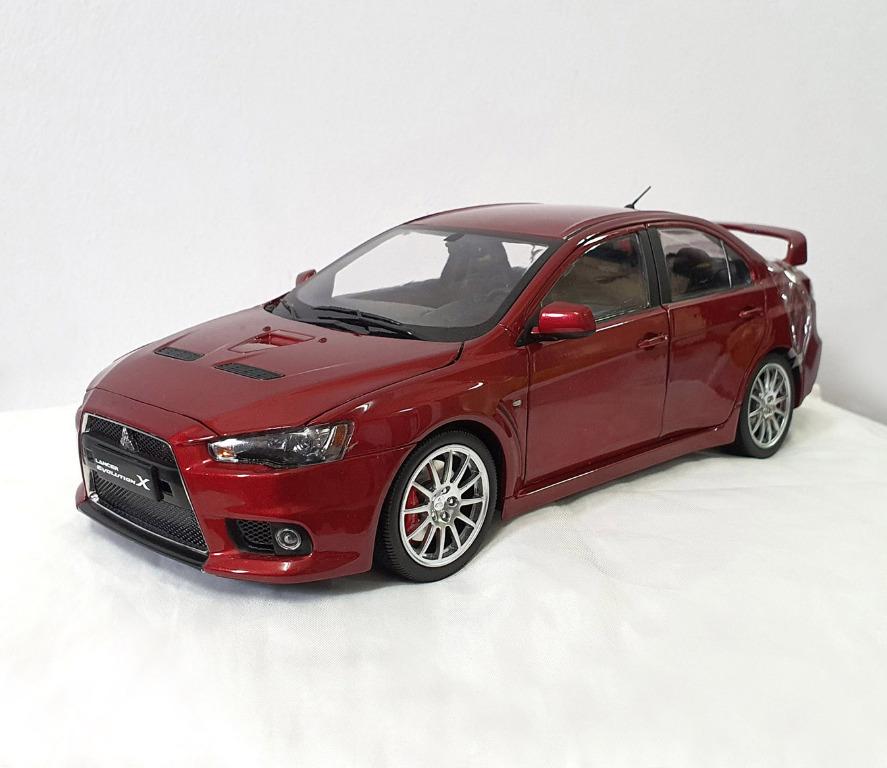 NEW CSM Mitsubishi EVO X 118 Diecast Car Model, Hobbies & Toys, Toys