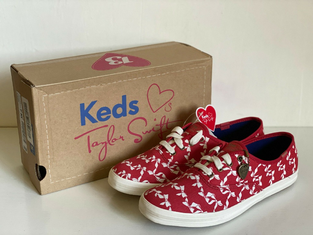 Keds women's taylor swift clearance champion bow fashion sneaker