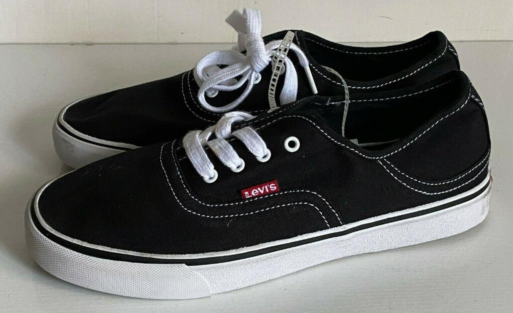 black canvas boat shoes