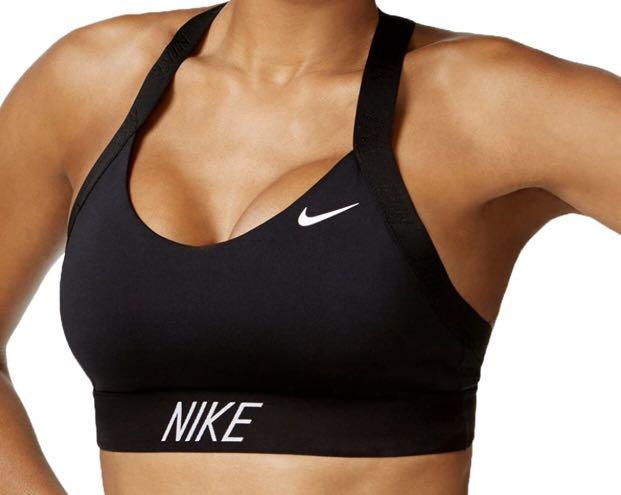 Nike sports top bra cross back