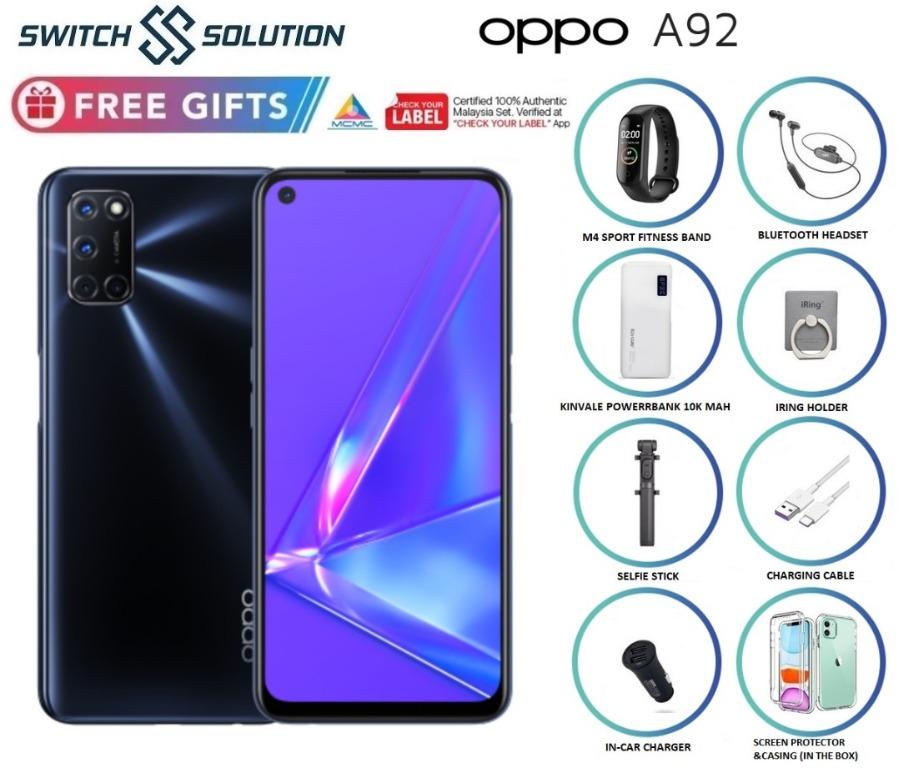 Oppo A92 8gb 128gb My Set Free Gifts Mobile Phones Tablets Android Phones Oppo On Carousell