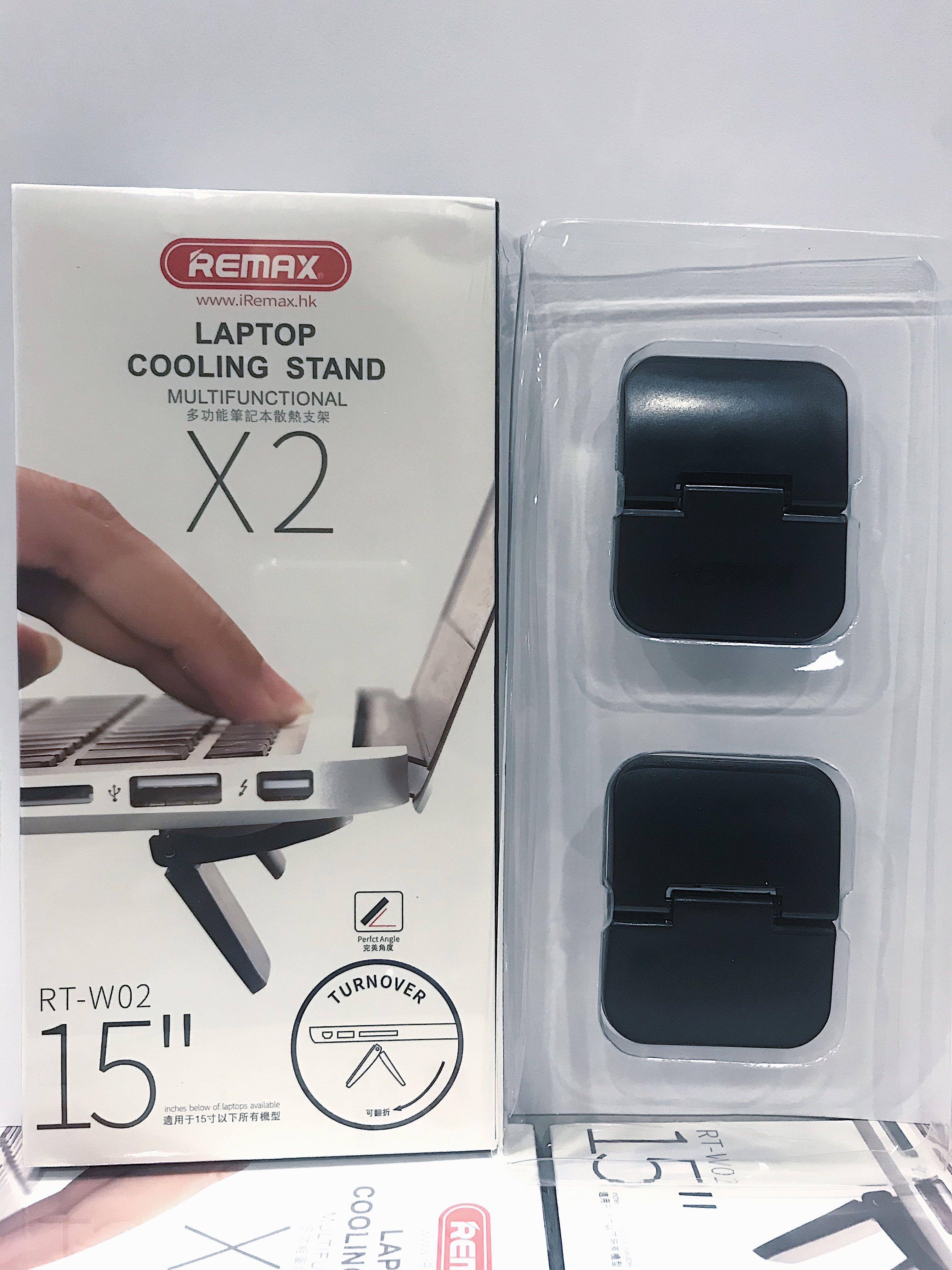 [Original] Remax Portable Cooling Mini Stand For Notebook Laptop Phone