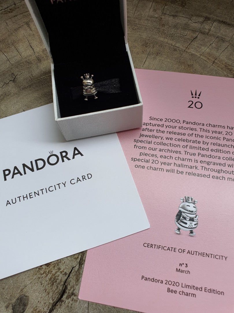 Pandora th Anniversary Charm March Queen Bee Women S Fashion Jewelry Organisers Charms On Carousell Pandora th Anniversary Charm March Queen Bee Women S Fashion Jewelry Organisers Charms On Carousell