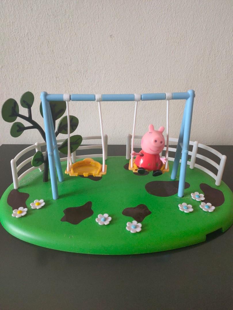 Peppa pig 2025 playground swing set