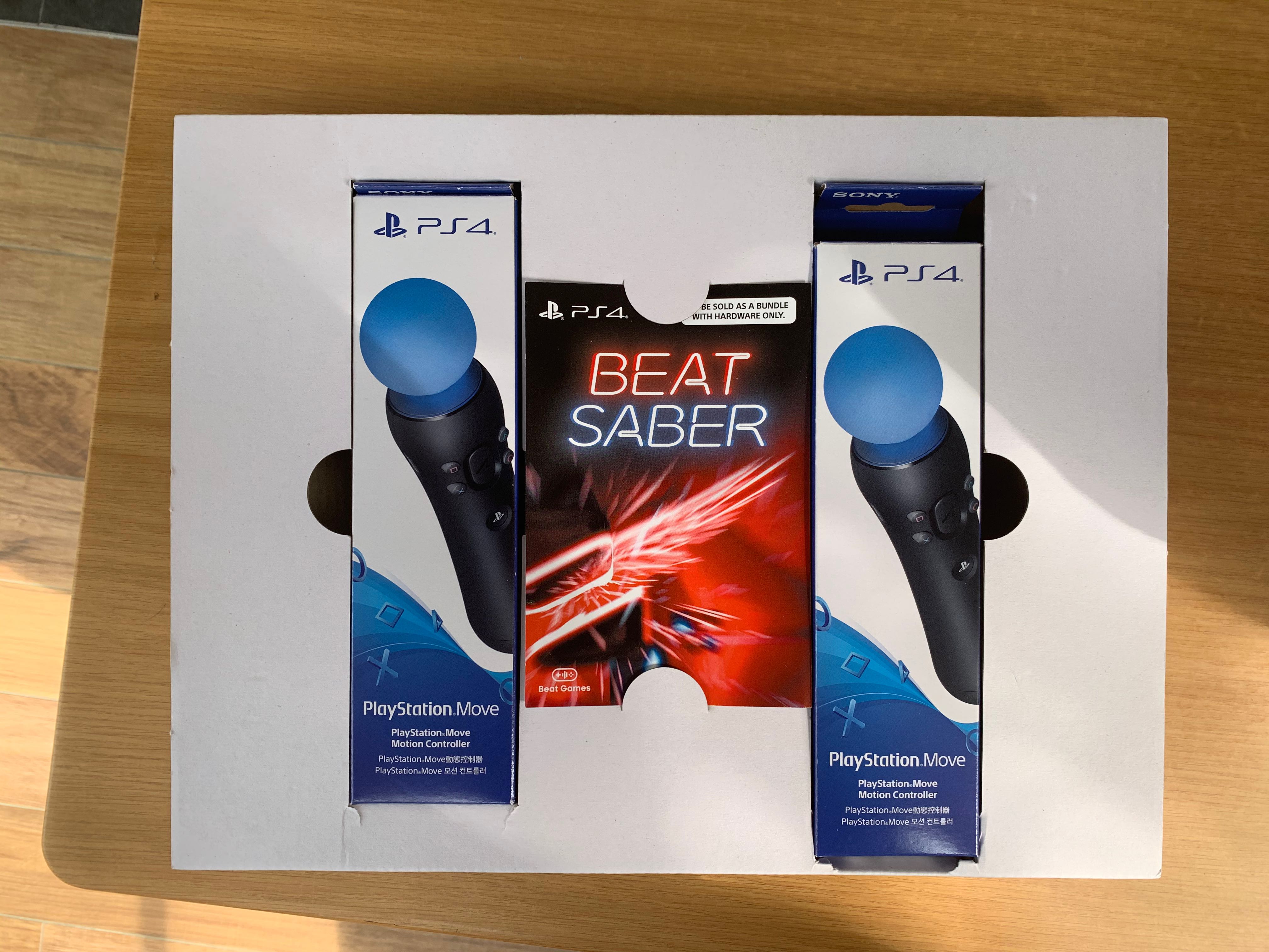 beat saber move controllers