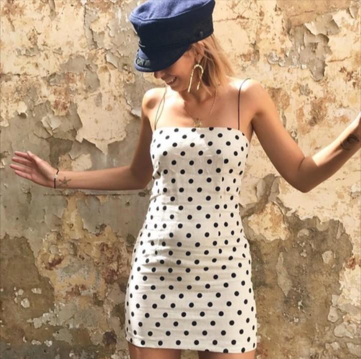Polka Dot Dress Women s Fashion Clothes on Carousell