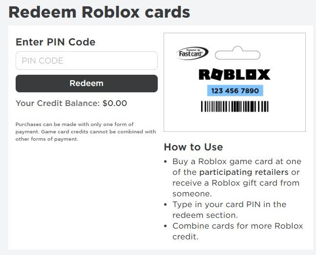 Roblox Gift Card Robux - $10, $25, $50 USD