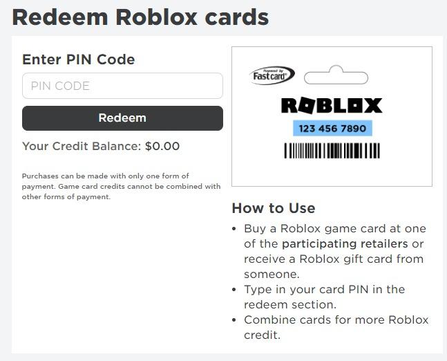 Roblox Gift Card Code - $10 Roblox Credit / 800 Robux 