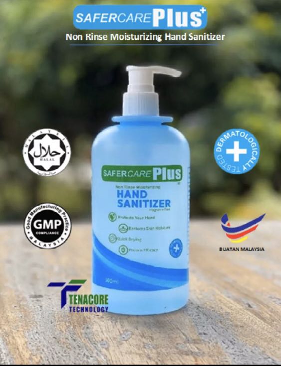 SaferCare plus hand sanitizer (500ml), Beauty & Personal Care, Bath & Body, Body Care on Carousell
