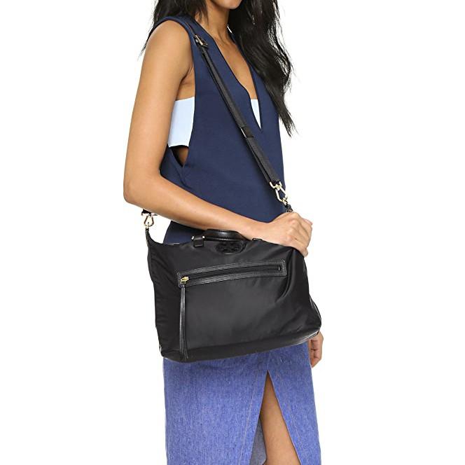 SALE Tas Tory Burch Nylon Slouchy Satchel Bag Original Barang Mewah Tas Dompet di Carousell