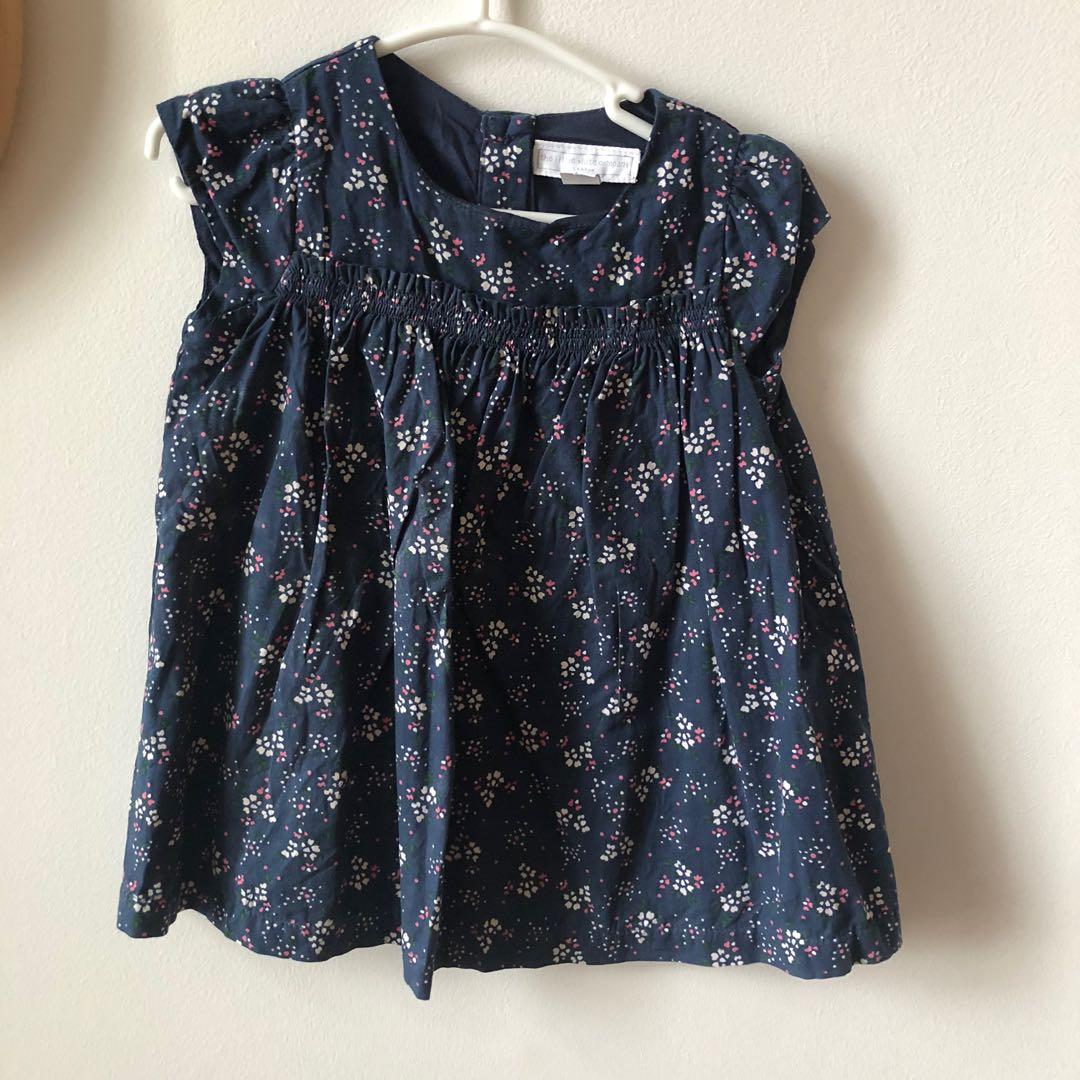 white company baby dress