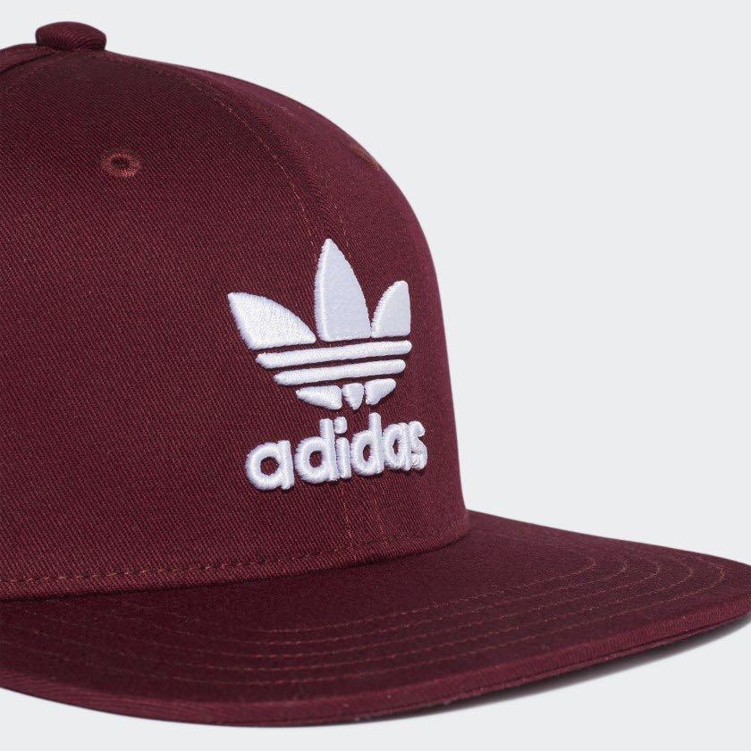 snapback trefoil cap