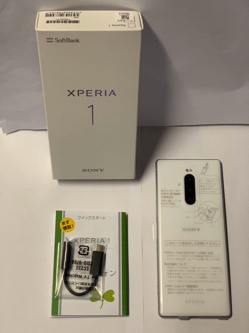 6 新品 SoftBank 802SO Xperia1 SIMロック解除済み