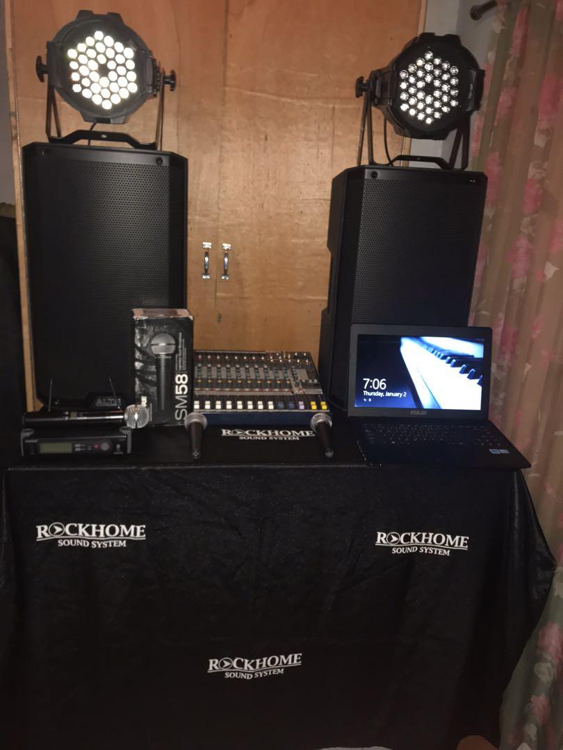 Sound system rental in Cebu (Category: Soundbars, Speakers & Amplifiers) located in Cebu City. Submitted by topoychu (Listing ID 1004730824, Image 2). Description: Basic Sound System for rent -Two Alto powered speakers -One Soundcraft mixer -Two wireless microphone -One Shure wired microphone -Four dmx lights For inquiries pls call 09336502480 or 09224828292 Rockhome Sound System rentals.