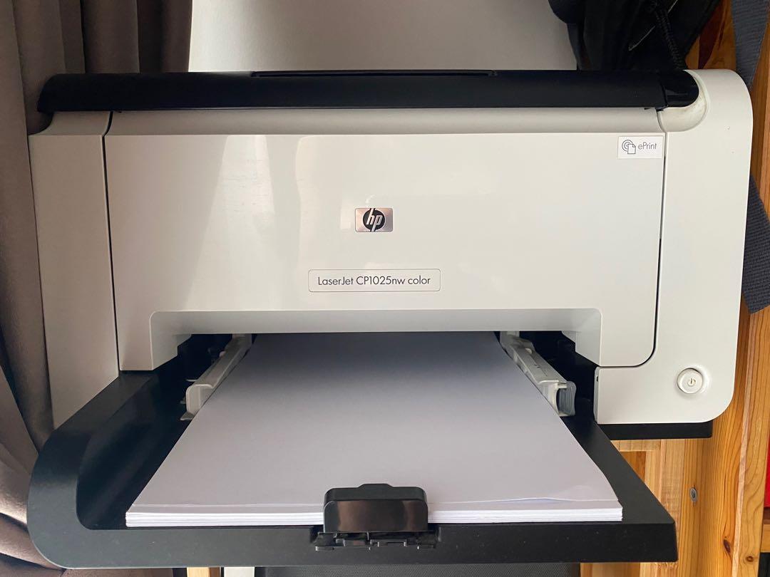 Spoil Hp Laserjet Cp1025nw Color Printer Computers Tech Printers Scanners Copiers On Carousell