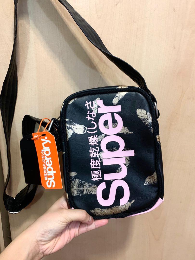Superdry Festival Crossbody Sling Bag, Women's Fashion, Bags