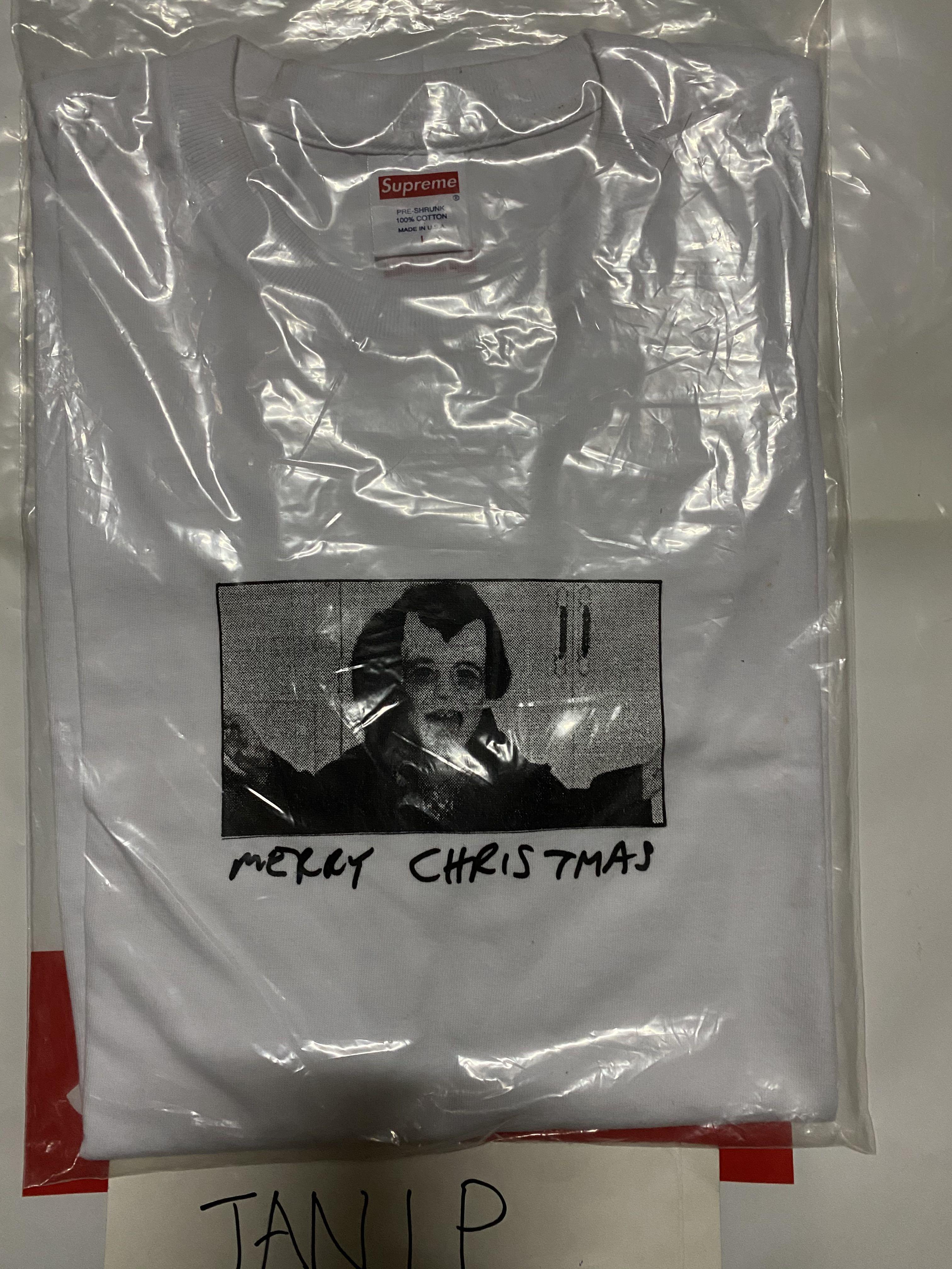 Supreme christmas tee on sale 2015