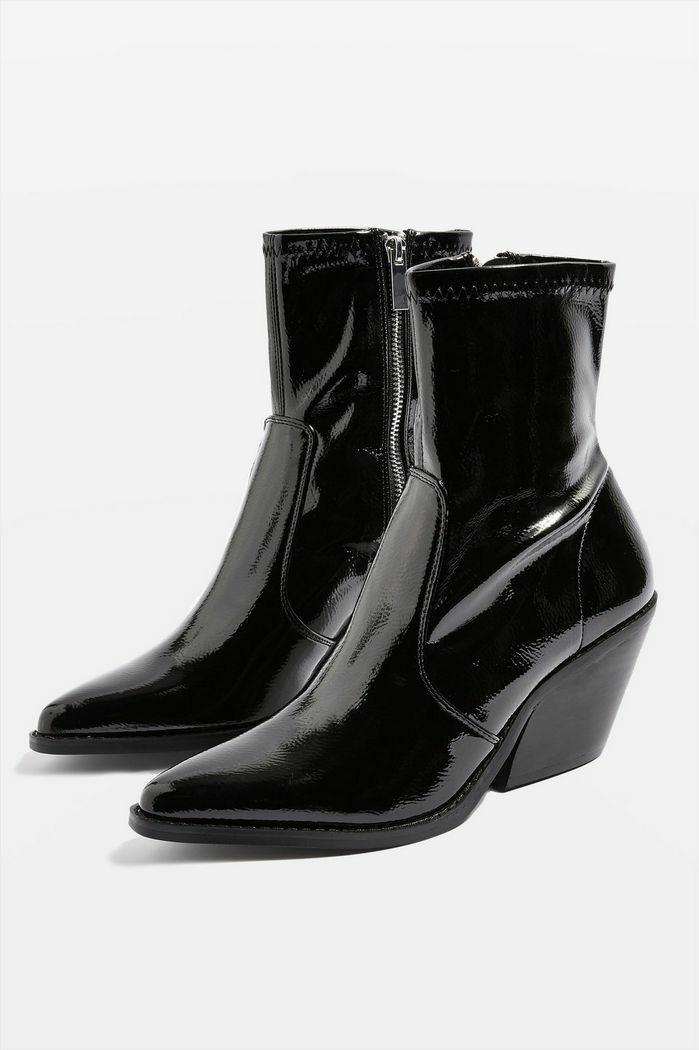 Topshop western sale ankle boots