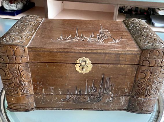 Chinese wooden jewelry box outlet