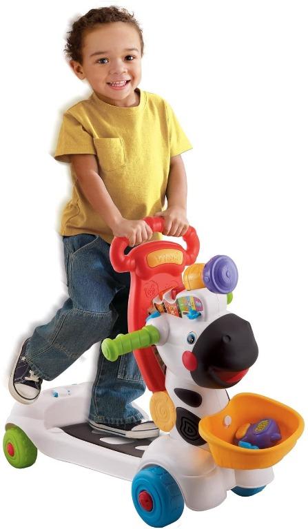 Vtech 3 in 1 zebra best sale scooter smyths