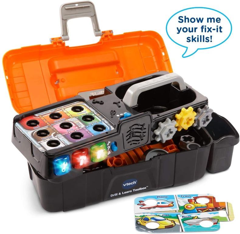 VTech Drill and Learn Toolbox, Hobbies & Toys, Toys & Games on Carousell
