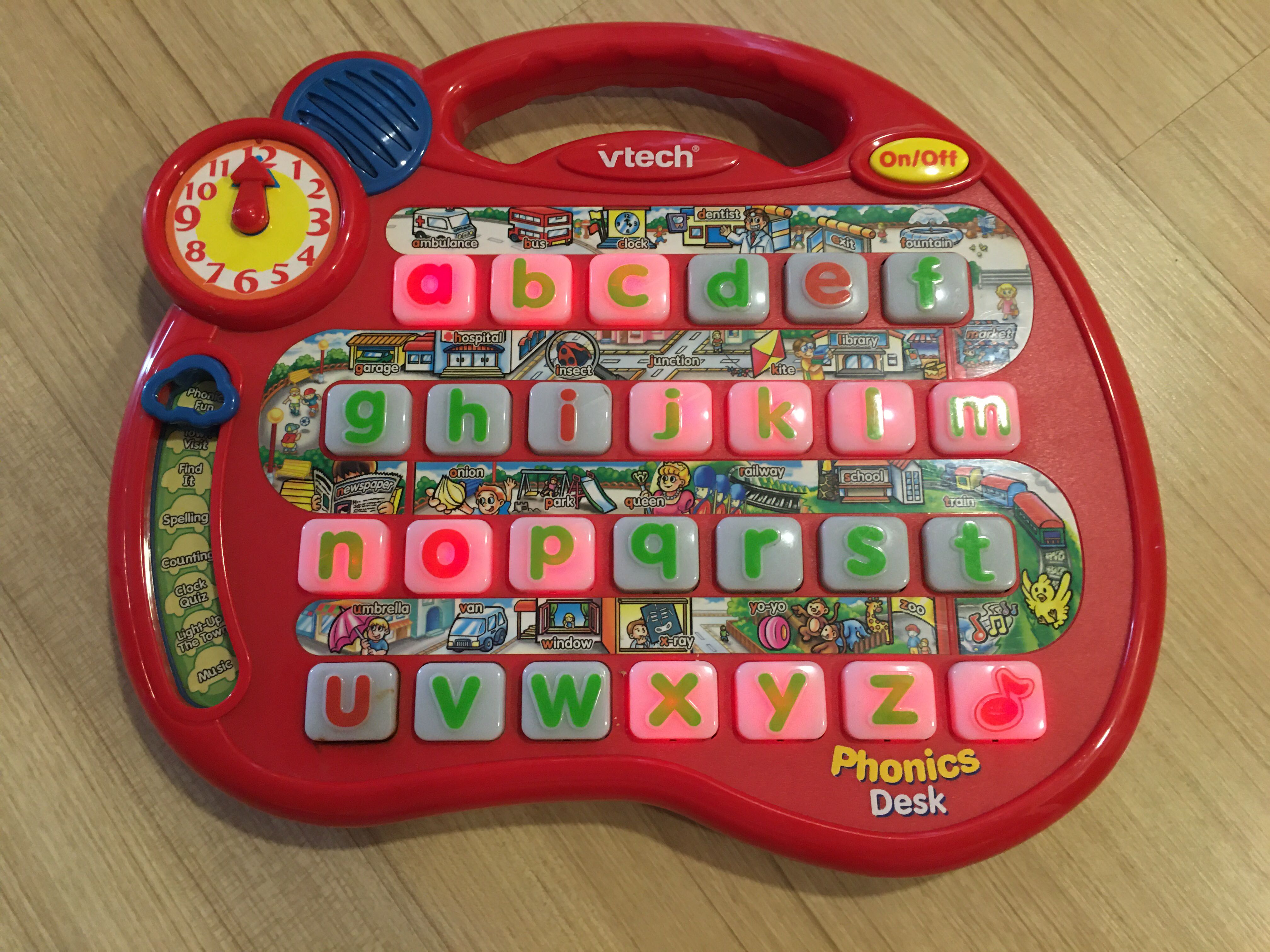 Vtech phonics desk sales