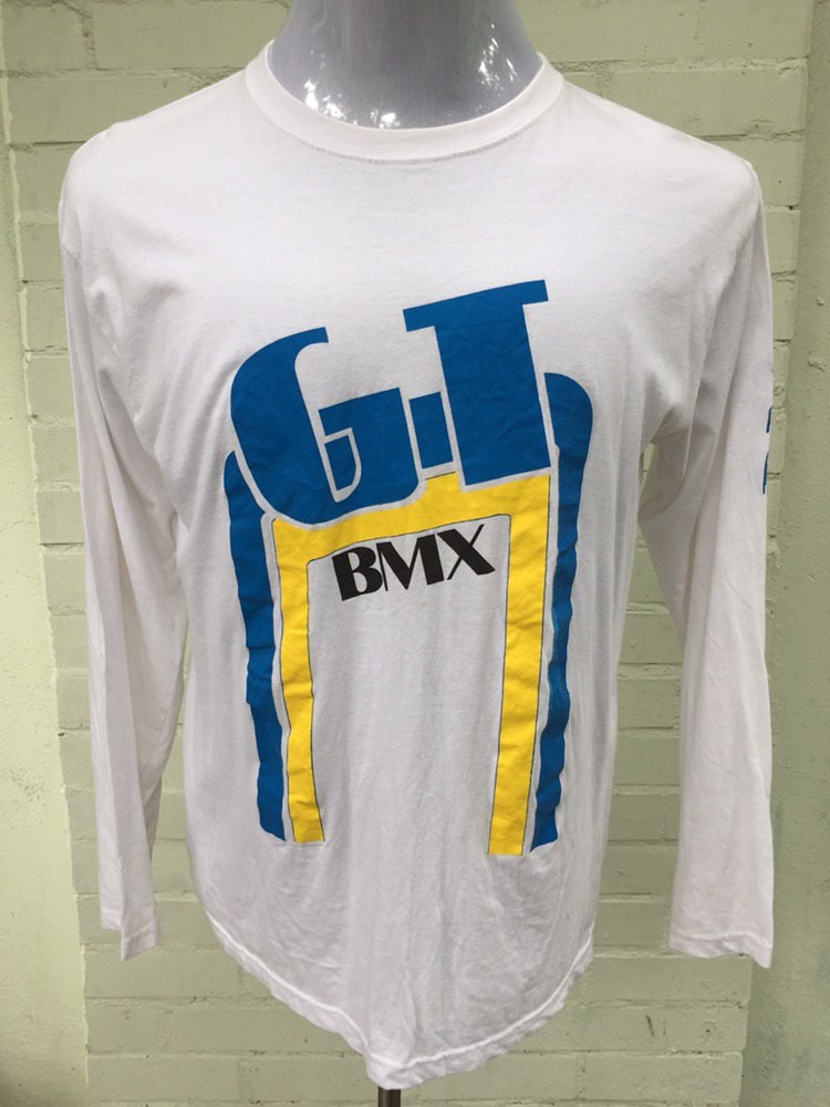 Vtg GT BMX Old School OSBMX Nice Apparel EUROPE Long Sleeve Men s Fashion Tops Sets Tshirts Polo Shirts on Carousell