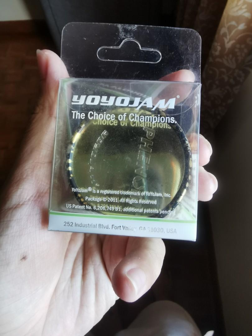 Yoyojam Phenom yoyo black gold acid was edition