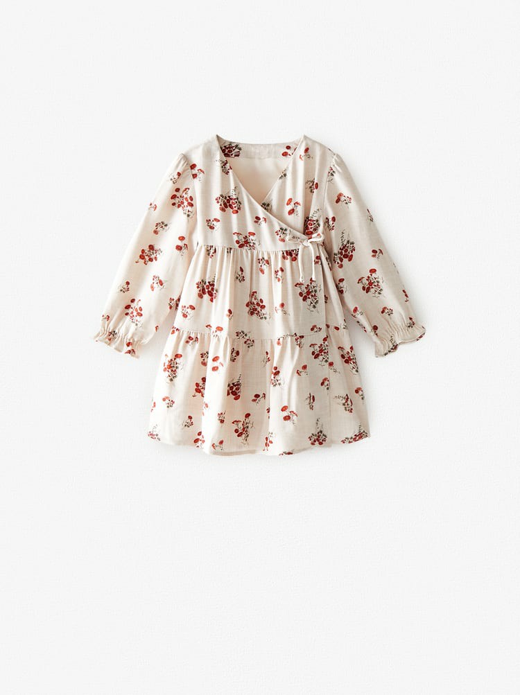 zara flower dress