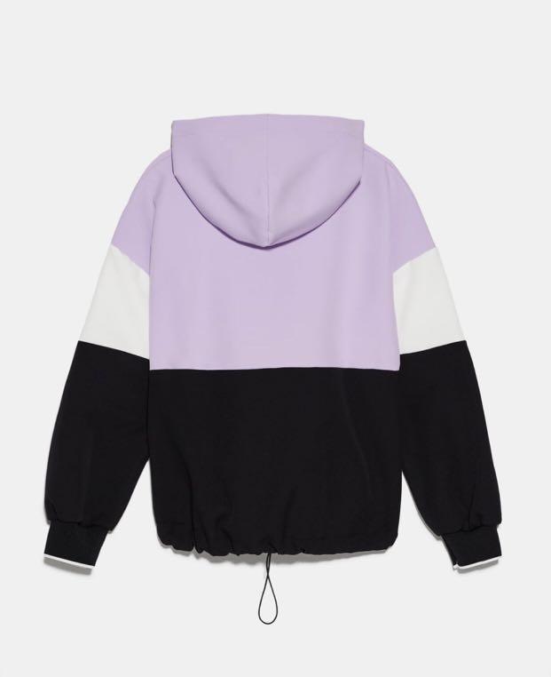 Zara jacket sale with pouch pocket