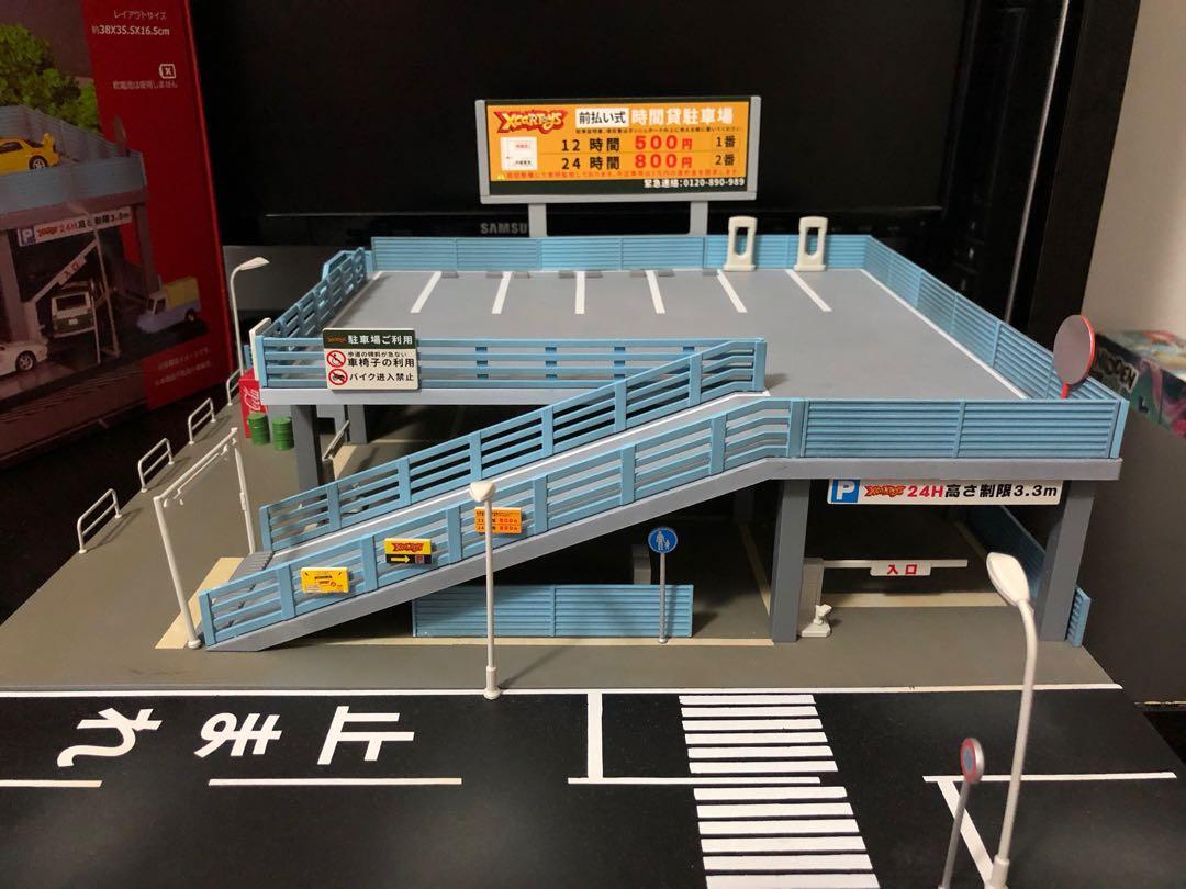1/64 scale parking garage diorama, Hobbies & Toys, Toys & Games on