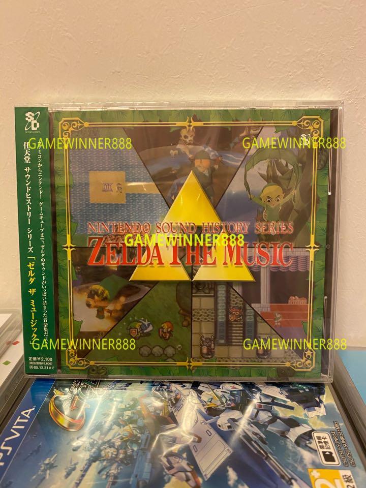 全新日版遊戲原聲cd 任天堂經典音樂系列薩爾達傳說遊戲音樂集塞爾達音樂集nintendo Sound History Series Zelda The Music 除了最後一首音樂是重新混合錄製外 這張cd上所有音樂均基於原版遊戲音樂直接轉制 收集的音樂來自 薩爾達i Ii Iii 時之笛 姆拉吉之面具