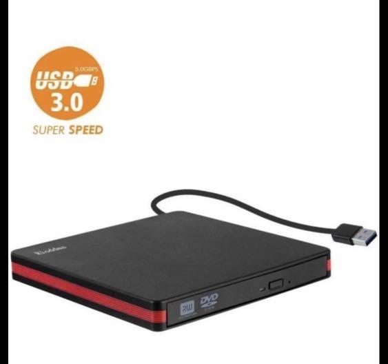 RIODDAS EXTERNAL DVD DRIVE, Rioddas External CD Drive, USB 3.0