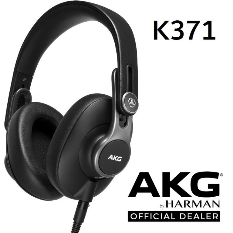 Official AKG K371 Studio Monitoring Over Ear Headphone
