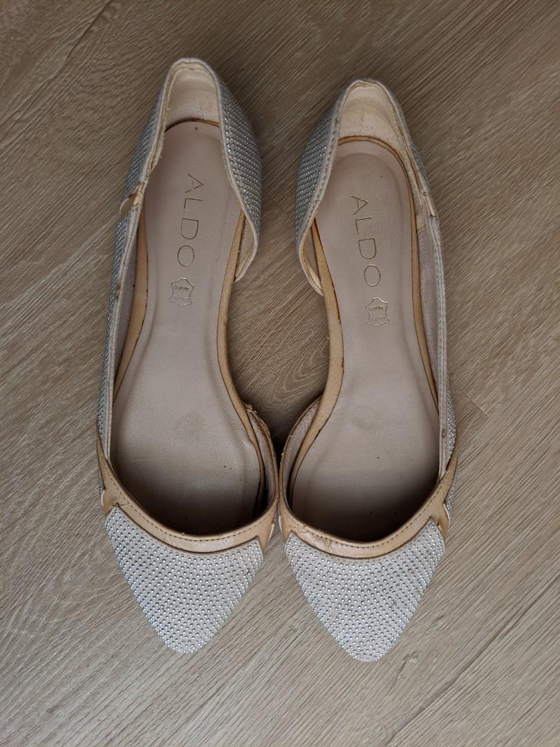 aldo studded flats