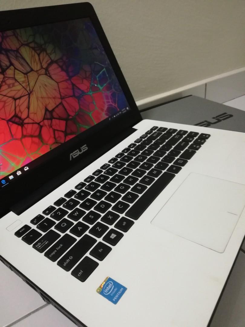 Asus X453m White Color Good Condition 500gb Hdd 14 Inch Display 2 Gb Ram 2 16 Ghz Cpu Speed Electronics Computers Laptops On Carousell